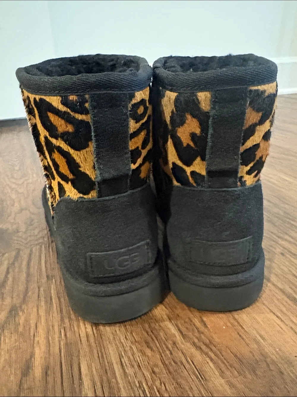UGG Leopard Print Boots